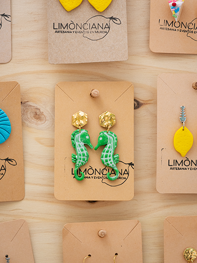 Pendientes Caballitos de Mar Nude – Inspirados en el Mar Menor - Imagen 4