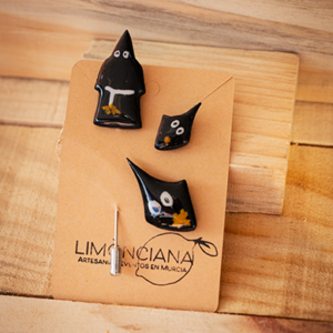 Kit de pins de nazarenos – Procesión del Silencio