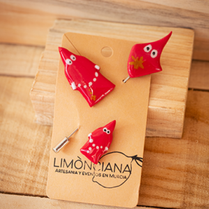 Kit de pins de nazarenos rojos 'Los Coloraos'